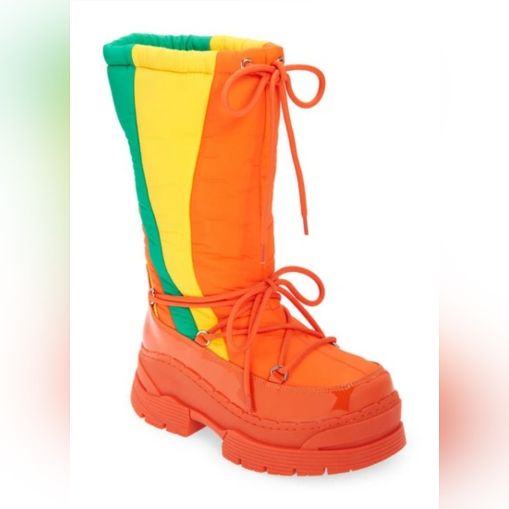 Jeffrey Campbell platform winter boots